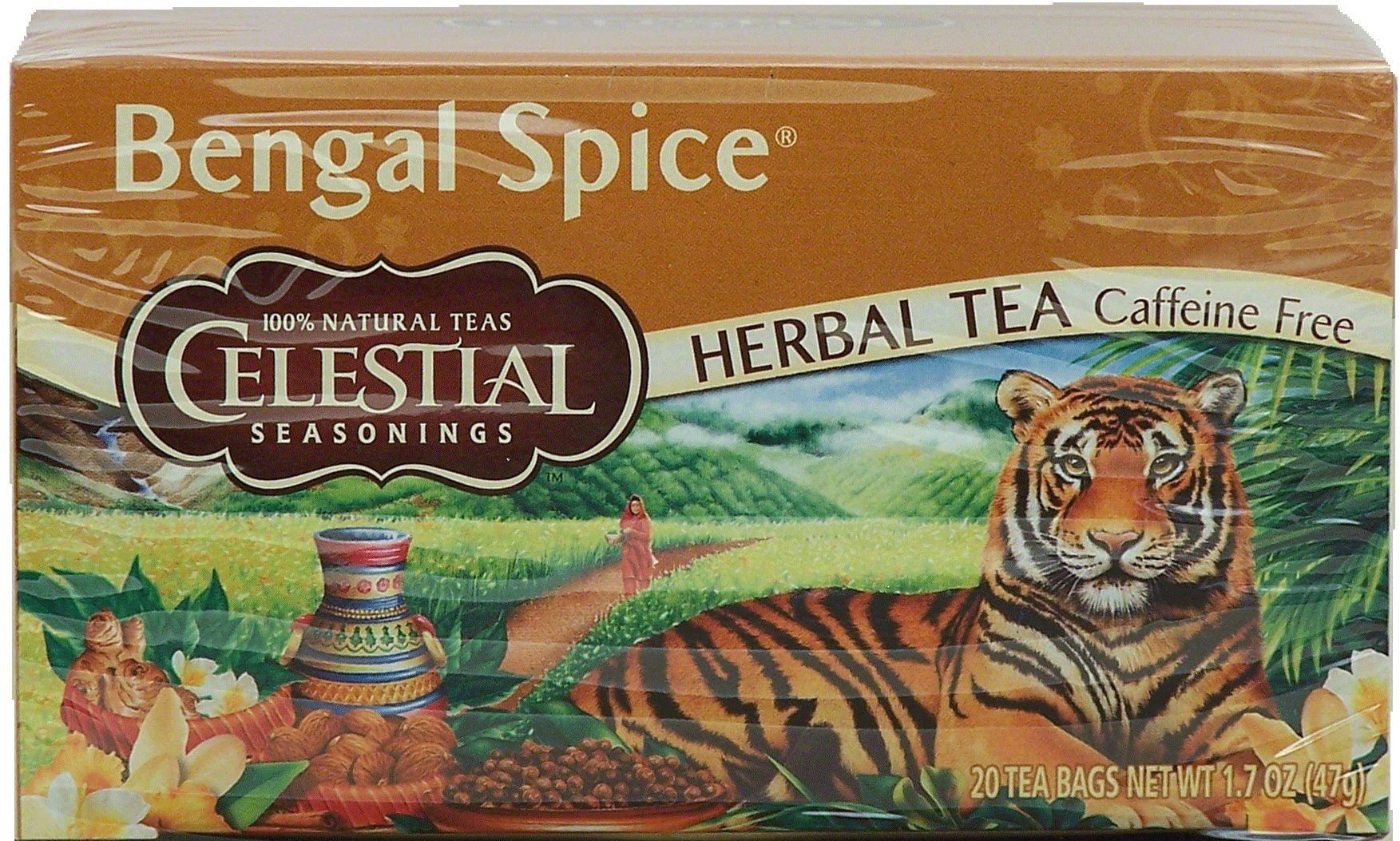 Celestial Seasonings Bengal Spice herbal tea, caffeine free, 20-bags Full-Size Picture